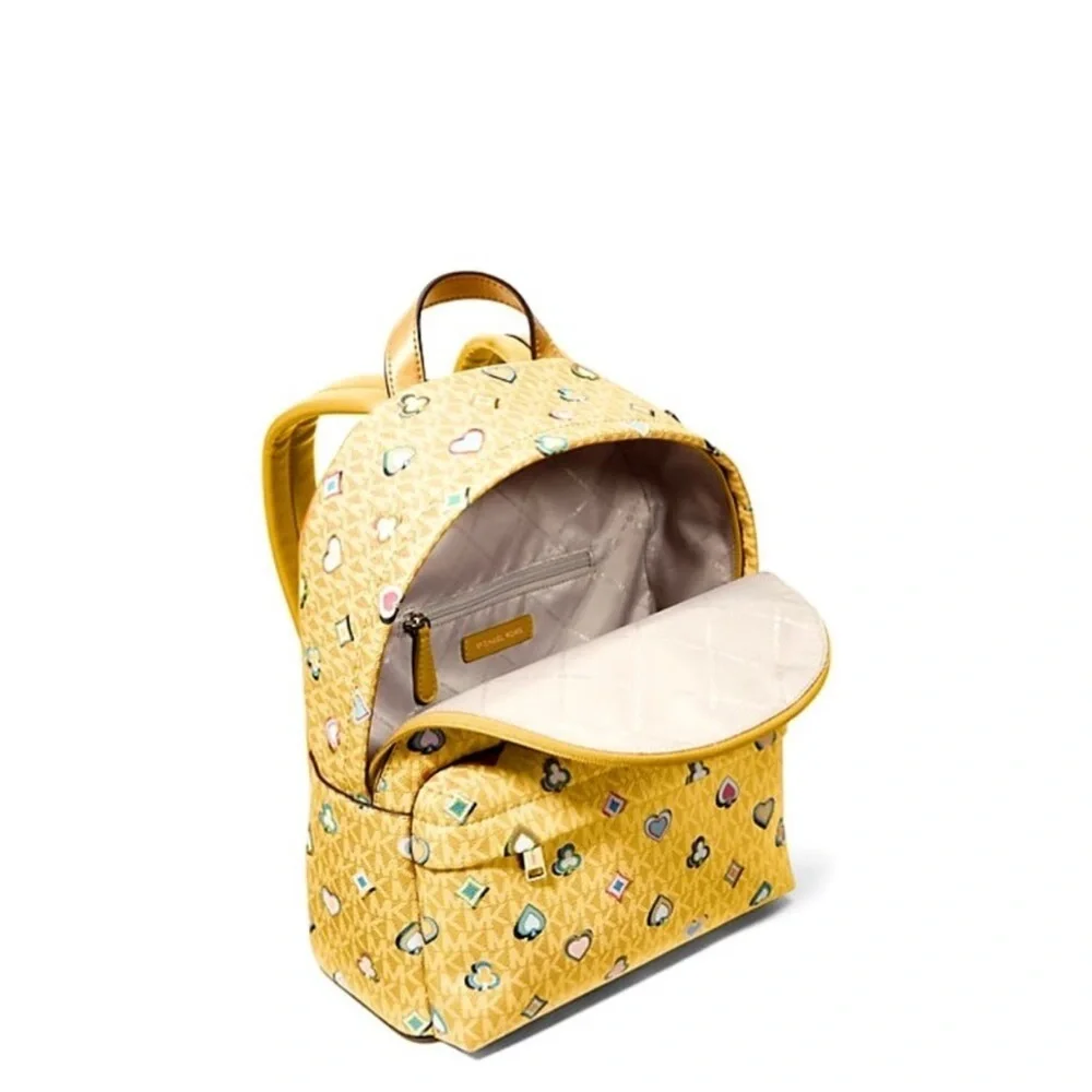 Michael Kors Slater Medium Printed Signature Logo Backpack